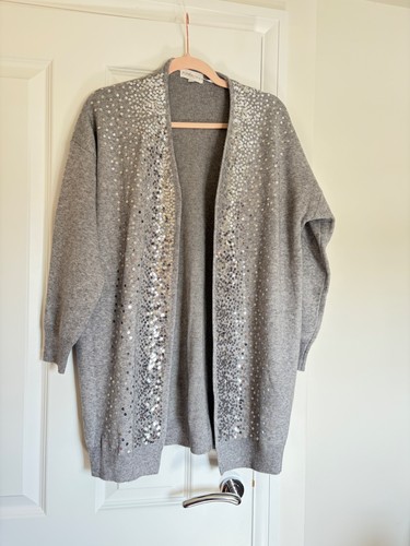 Grey silver sparkling sequin - sparkling,