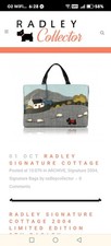 RARE!!! Collectors Cottage Bag