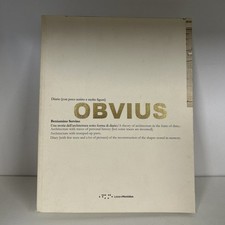 obvius servino 2014 Architecture Book Paperback Con Poco B29