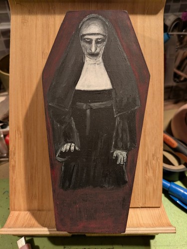 Handmade custom coffin - handmade,