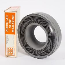 NOBO 120 SLIDE MAGAZINE CAROUSEL SLIDE TRAY- BOXED 22cm Diameter  #AC804