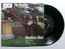 THE BEATLES NOWHERE MAN EP PARLOPHONE GEP 8952 LENNON MCCARTNEY YELLOW BLACK