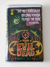 The Evil Dead - RARE VHS IN WHITE PALACE VIDEO CLAMSHELL CASE 