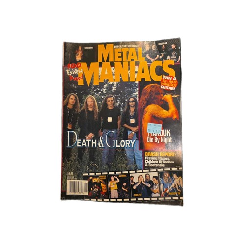 Metal maniacs nov 1998 - metal,