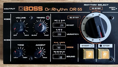 Boss rhythm vintage - dr-55,