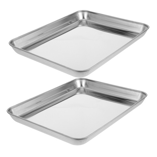 2pcs rectangular stainless - ,