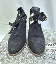 Ted & Muffy Eagle Suede Boots