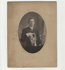 Vintage Cabinet Card Young Man