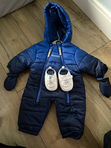 Bench unisex baby hooded - bench,
