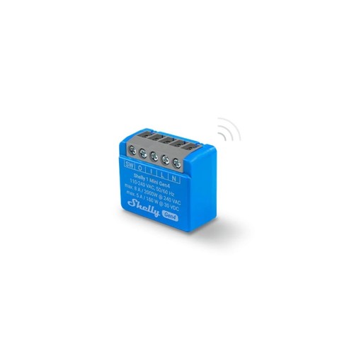 Shelly smart relay mini gen4 - relay, 1