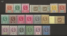 SEYCHELLES KGV Fine MINT Collection of 20 Stamps C/£114 UK P&P Free