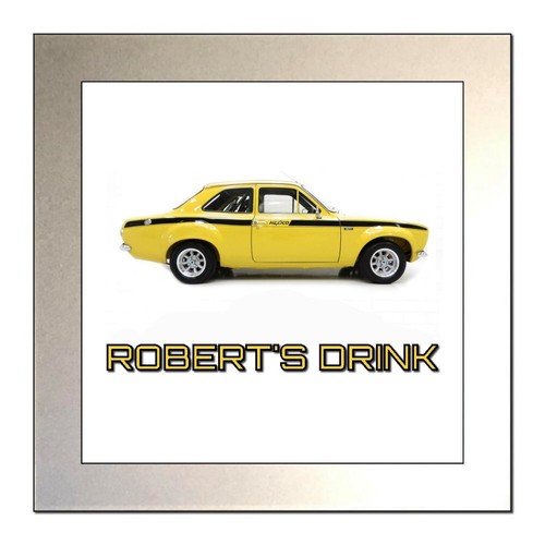 Personalised glass drinks - glass,
