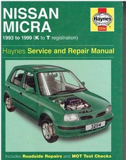 NISSAN MICRA K11 SERIES 1.0