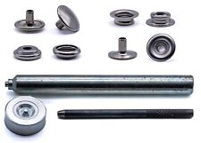 Snap fastener press studs kit 316 marine grade stainless steel canvas to canvas