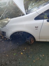 2007 to 2014 Vauxhall Corsa D wing in white passenger side code z474