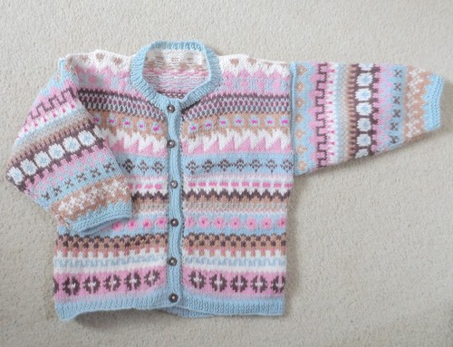 Hand knitted fair - , isle