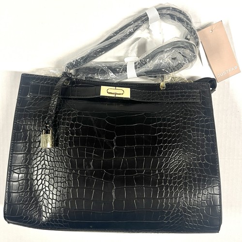 Justfab handbag purse shoulder - handbag,