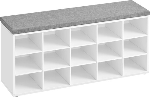 Shoe cabinet with - cabinet, seat