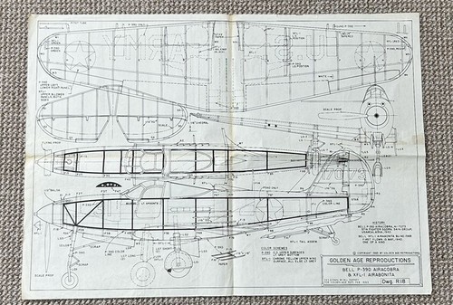 Bell 39d airacobra f - x,