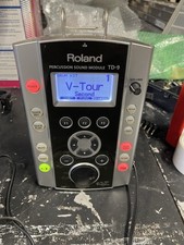 Roland Td9kv Module Brain Console Unit Electric Electronic Digital Drum Kit Set