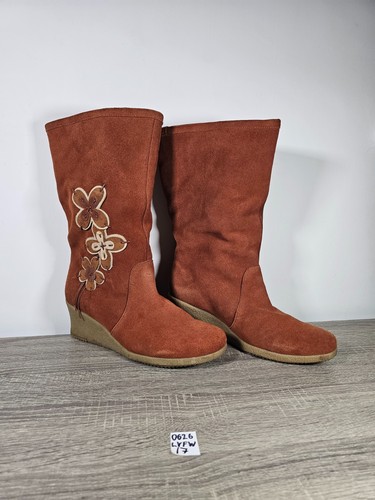 Moshulu brown suede faux fur - faux,