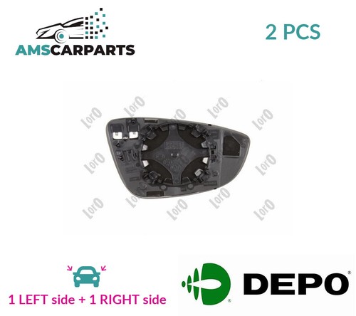 Rear view mirror glass - mirror, pair