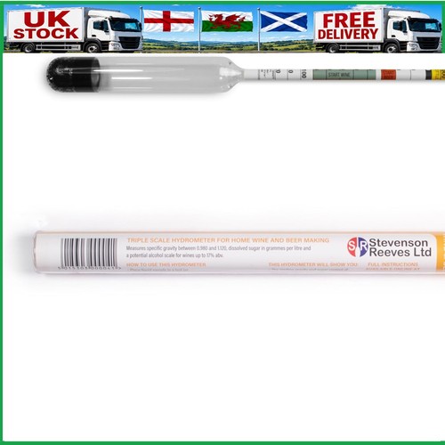 Triple scale hydrometer - scale,
