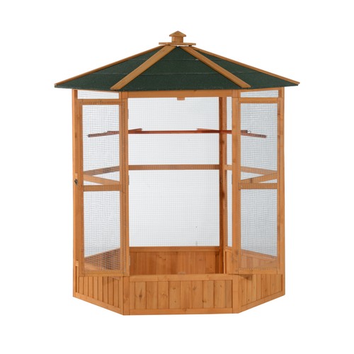 Large wooden aviary - large,