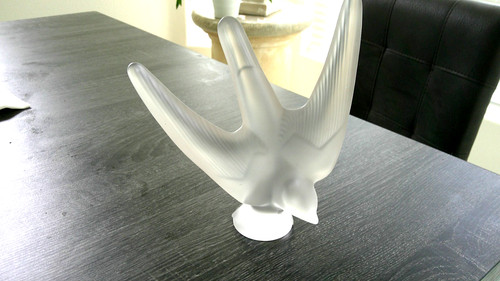 Vtg french art vannes frosted - art,