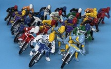 Speedway Bike Rider Plastic Replica 1:32 Scale Massive Bundle 21 Bikes & Riders