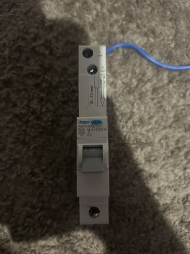 Hager amp curve - 45, 30ma
