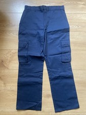 NEW ALEXANDRA BLUE MENS CARGO WORK TROUSERS UK SIZE 32” EU 46 WORKWEAR