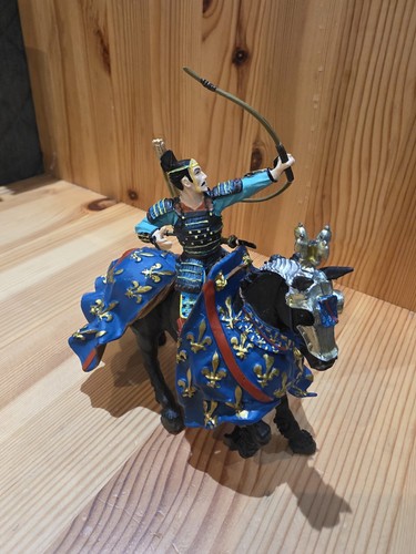 Plastoy samurai mounted - samurai, archer