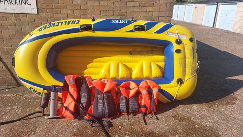 Intex chgallenger inflatable - intex, 3