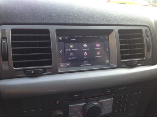 Vauxhall cid video - vauxhall, interface