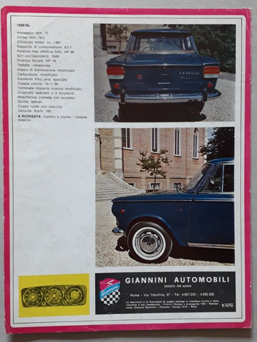 Fiat 1300 1500 giannini - fiat, /