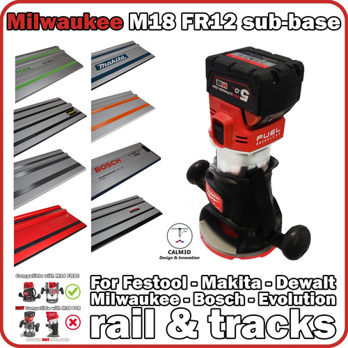 Milwaukee m18 fr12 - m18, sub-base