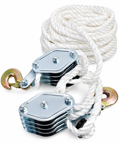 Lifting power pulley - lifting, 7:1