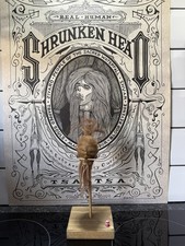 Shrunken head hand - , made