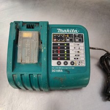 Makita DC18RA 7.2V - 18V Ni-MH & LITHIUM LI-ION battery charger FAULTY