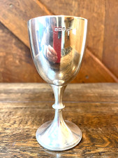 Georgian Solid Silver Goblet Chalice Sheffield made in 1913