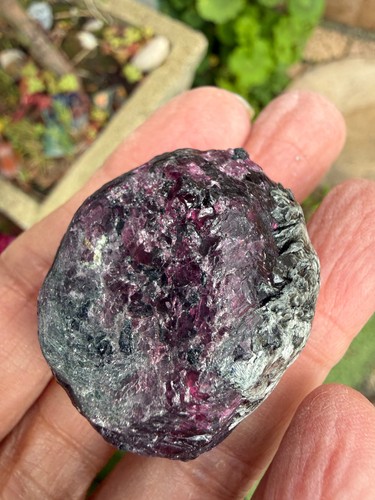 Garnet crystal raw rough - crystal,