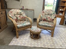 Wicker Cane Sofa Armchairs &