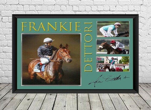 Frankie dettori signed - frankie,