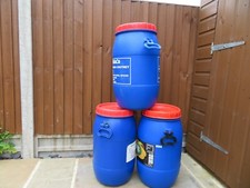 1x35ltr plastic barrel red - 1x35ltr,