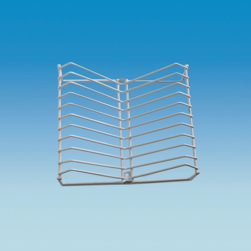 Plastic coated wire plate - wire, rack
