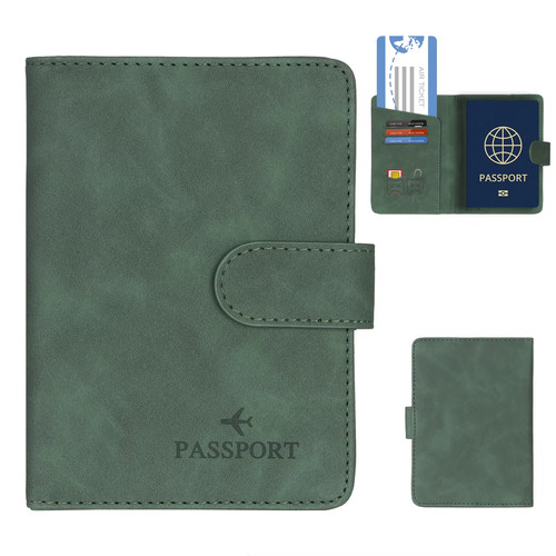 Rfid blocking leather passport - blocking,