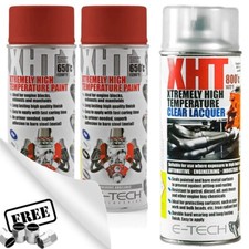 2x RED High Temperature XHT