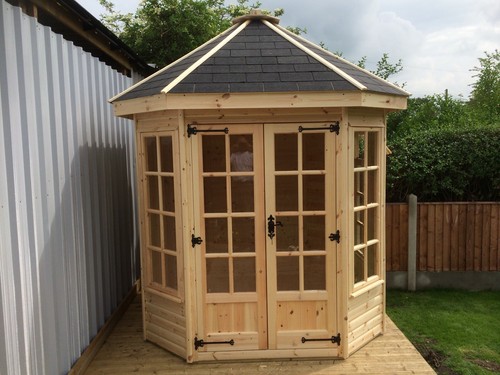Octagonal summer house - octagonal,