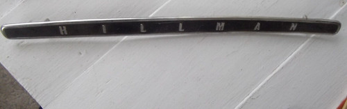 Hillman bonnet badge 5 cm - badge,,